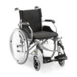 Cadeira de Rodas em Alumínio Dobrável até 120 Kg Assento 48 cm D600 Dellamed