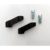 Extensor Retrovisor Parafuso Preto Gvs Par Yamaha