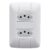 Tomada Aria Tramntina Dupla 2P+T 10A com Placa Branco
