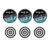 Kit 03 Chumbinho Sonic Pró 5,5mm -125 unids + 30 Alvos