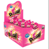 Chiclete Poosh Tutti Frutti Com 40 Unidades De 5g