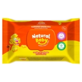 Toalhas Lenços Umedecidos Natural Baby com 60un – Evergreen