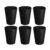 Kit Copo Cônico 6 Unidades 300ml Casual Coza Preto – Brinox