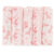 Kit Fralda Tecido Com Bainha Estampa Girafa 70cm X 65cm