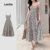 (New) Lovito Vestido Elegante de Estilo Nacional Primavera/verão para mulheres L150ED258