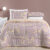 Kit Edredom 3 Peças Super King / King Size / Queen  Dupla Face Com Portas Travesseiros – Estampado