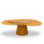 Mesa Oval Organica Em Freijo 120×80