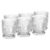 6 Copos Wolff Mandala de Vidro 260ml