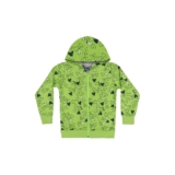 Jaqueta em Moletom Infantil Menina Bee Loop