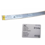 Etiquetas painel frontal Volkswagen Gol G7 / G8 2017 a 2023