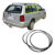 Borracha Vidro Fixo Lateral Traseiro Parati G2 Bola 1995 á 1999 PVC Envio Imediato