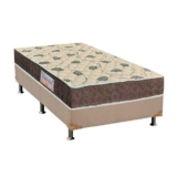 Conjunto Box Solteiro: Colchão Anatômico Orthoflex D33/EP Matera + Base CRC Suede Clean(88×188)
