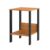 Mesa Auxiliar Em Mdf 40 x 44 x 60 cm Freijó/Preto Fosco Dalla Costa