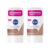 KIT C/2 DESODORANTE NIVEA CLINICAL STICK DERMA PROTECT FEMININO 54G