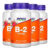 Kit 4x Vitamina B2 100mg Now Foods Riboflavina 100Cáp Importado /Made in Usa