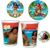 8 COPO PAPEL FESTA MOANA 180ML REGINA