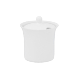 Açucareiro Porcelana Com Tampa 200ml Branco Oxford