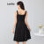 (Trendy) Lovito Vestido Elegante Vestido Básico De Verão Para Mulheres L116MD003