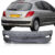 Parachoque Traseiro Peugeot 207 2008 2009 2010 2011 2012