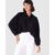 Calça Flare Feminina Cintura Alta Em Sarja Com Elastano