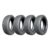 Kit 4 Pneus Doublestar 185/60R15 Aro15 novo Gol Onix HB20 Polo Argo Etios C3 Voyage Polo Spin Siena