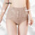 (Trendy) Lovito Shapewear Casual Com Botão Liso, Modelador Macio E Confortável Para Mulheres LNE16269 (damasco/preto)