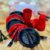 Kit Festa 50 PESSOAS DESCARTAVEIS  GARFO + PRATO + COPO PRETO E VERMELHO