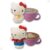 Xícara da Hello Kitty Cappuccino com Boneca Surpresa Roxo F0142-3 – Fun Divirta-se