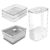 Kit Geladeira Organizador 2,2L + Porta Frios Duplo + Organizador de Temperos 2,3L KTE146 – Ou