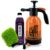 Kit Estética Vonixx Shampoo V-Floc 500ML + Pulverizador Foam Speed Clean Kers + Luva De Microfibra