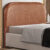 Cabeceira Cama Box Casal 140cm Orgânica Lanna W01 Couríssimo Camel – Lyam Decor