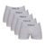 Kit 5 Cuecas Polo 781 Algodão Boxer Sem Costura – Sortido