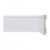 Rodapé Santa Luzia Branco Com Friso De Poliestireno Lev102 100x2400mm
