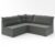Sofá De Canto 5 Lugares Renaut Suede Cinza Mamflex Cinza