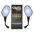 Retrovisor Cb 500 Honda Haste Fixa Convexa Azul Gvs
