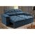 Sofá Retrátil e Reclinável Cama inBox Compact 1,50m Tecido Suede Velusoft Azul