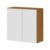 Armário Aéreo 2 Portas 70 Cm Luana 2006803 Atacama Branco Aramóveis