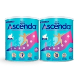 Kit 2 Suplemento Alimentar Nestlé Ascenda Baunilha 800g