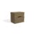 Mesa De Cabeceira Com 2 Gavetas Kappesberg Nogueira S822