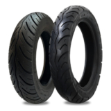 Par Pneu 3.50-10 + 90/90-12 Novo Servis Honda Lead 110 Burgman Elite 125 Lindy