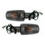 Par Seta Cg Titan 125/150 Cromado Lente Fume Cristal