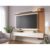 Painel Para Tv Home Suspenso Ambiente Juriti 1.8 Off White Matte Freijó – Colibri
