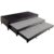 Cama Box Base c/2 Auxiliares Solteiro Universal Rústico Bordado Black (88x188x32) – Paropas