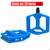 Par de Pedal Bicicleta Bike Mtb Bmx 9/16 Plataforma Nylon Com Bucha Du Rosca Grossa Azul Vermelho Verde Roxo Laranja
