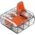 Conector Eletrico Wago 221 3 Vias Fio 6 mm 30 unidades