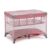 Berço Portátil 0-18kg Com Mosquiteiro Rosa Baru – Voyage