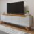 Rack para TV Até 58 Polegadas Grecia 4 Portas Off White/Naturalle – Mavaular