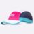Boné para Corrida HUPI Run Azul/Rosa