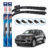 Par de Palhetas Limpador Parabrisa Multiclip Original Bosch Volkswagen Touareg 2004 A 2019