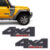 Par De Adesivos 4×4 Diesel Troller 2015/2019 Emblema Lateral